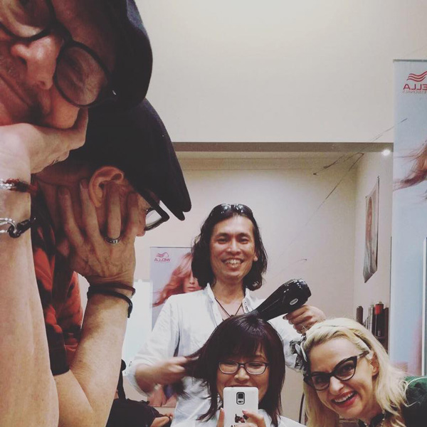 Yasu, Japanese hairstylist